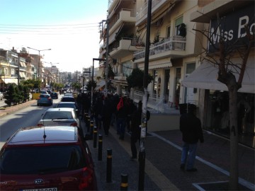 Παρέμβαση-μοίρασμα ενάντια στα κέντα κράτησης και αλληλεγγύης σε όλους τους μετανάστες στο Κερατσίνι